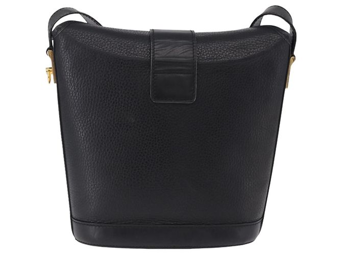 Céline CELINE Shoulder Bag Leather Black Gold - vista 2