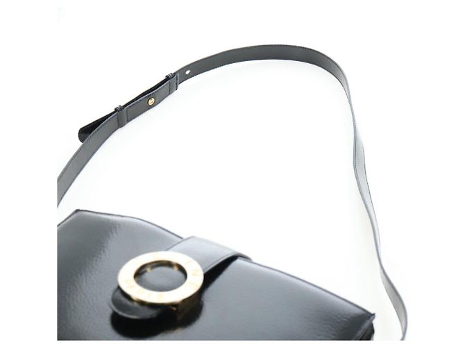 Céline CELINE Shoulder Bag Patent leather Green Gold - vista 14