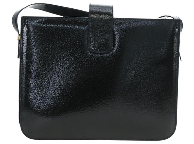 Céline CELINE Shoulder Bag Patent leather Green Gold - vista 2