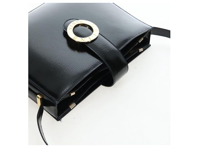 Céline CELINE Shoulder Bag Patent leather Green Gold - vista 6