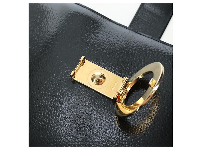 Céline CELINE Shoulder Bag Patent leather Green Gold - vista 9