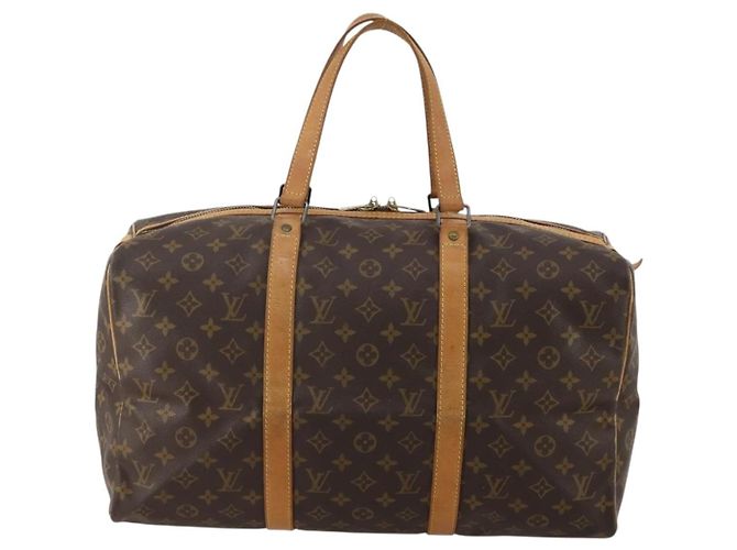 LOUIS VUITTON Monogram Sac Souple 45 Boston Bag M41624 LV - vista 13