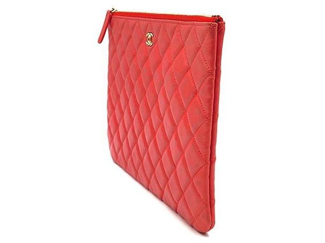 Chanel Clutch in pelle d'agnello New Medium Rosa - vista 2