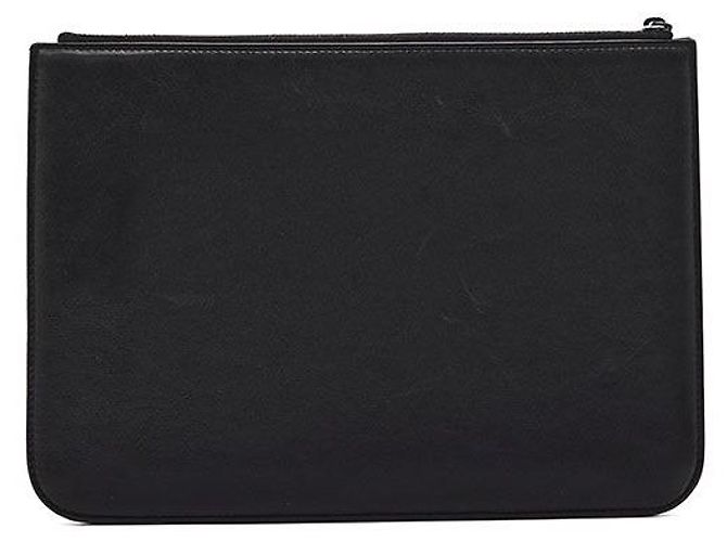 Chanel Clutch Deauville New Medium Nero - vista 3