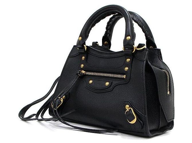 Balenciaga Black Neo Classic Mini City Women's Tote and Shoulder Bag - view 2