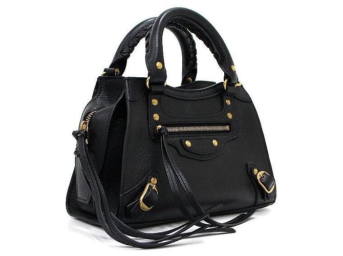 Balenciaga Black Neo Classic Mini City Women's Tote and Shoulder Bag - view 3