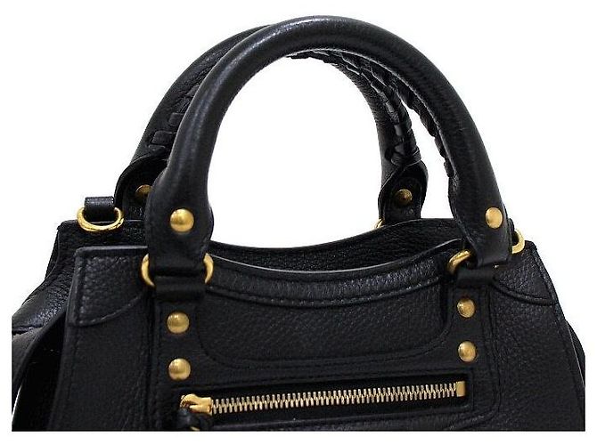 Balenciaga Black Neo Classic Mini City Women's Tote and Shoulder Bag - view 7