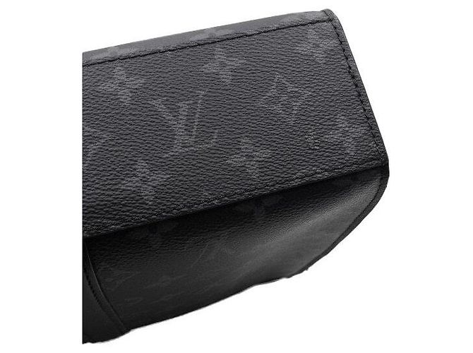 Louis Vuitton Monogram Eclipse Sac Plat Horizontal Borsa Business da Uomo Tote e Borsa a Tracolla - vista 9