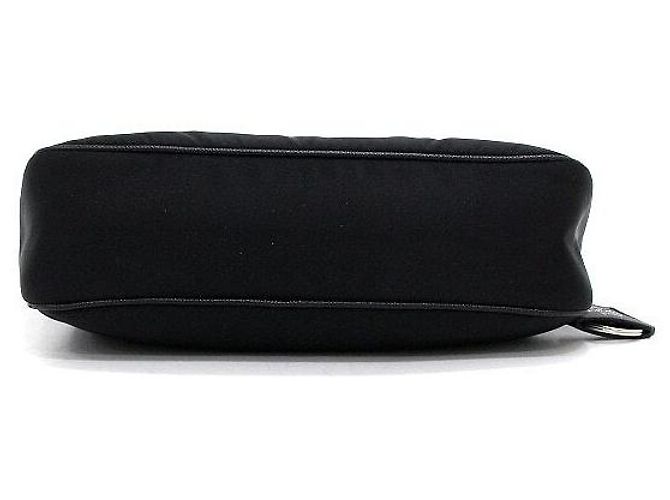 Prada Borsa a spalla e crossbody multi Hobo Re-Edition in Tessuto nero - vista 7