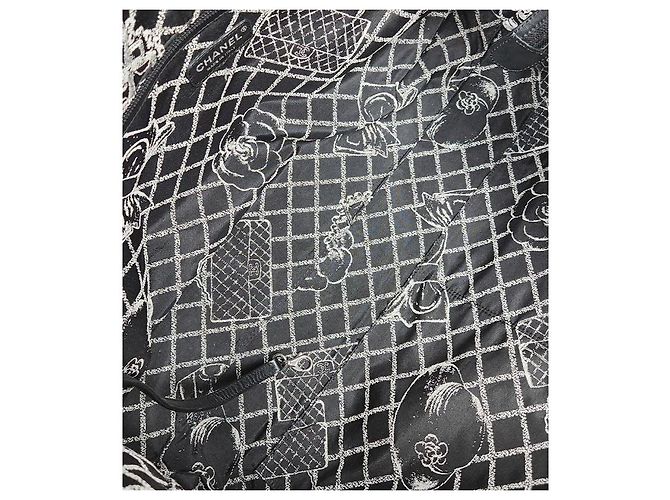 Chanel Borsa a tracolla Essential Black Stitch Nero - vista 11
