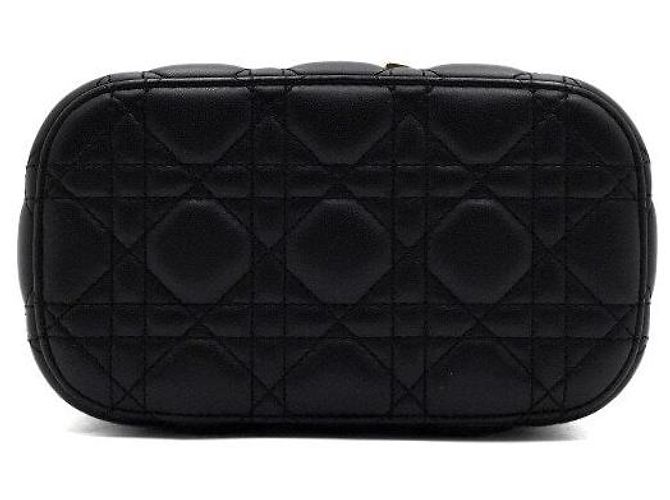 Dior Borsa Tote e Borsa a Tracolla Vanity Piccola da Viaggio Nera Nero - vista 8