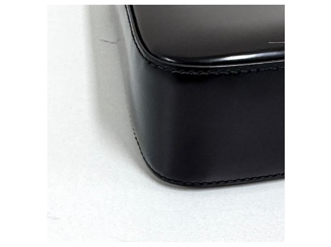 Prada Mini borsa tote spazzolata e borsa a tracolla Nera Nero - vista 14