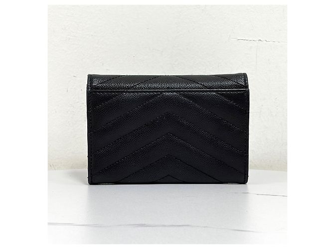 Saint Laurent Tarjetero Sobre Negro - vista 3