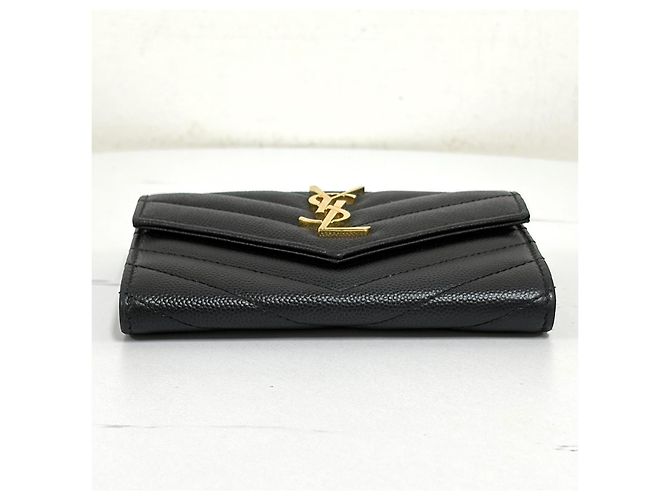 Saint Laurent Tarjetero Sobre Negro - vista 7