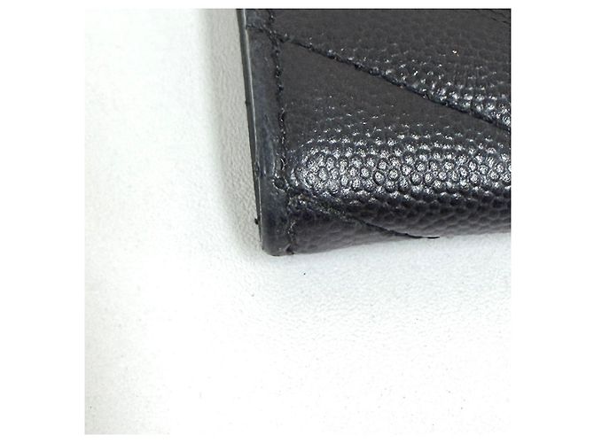 Saint Laurent Tarjetero Sobre Negro - vista 8