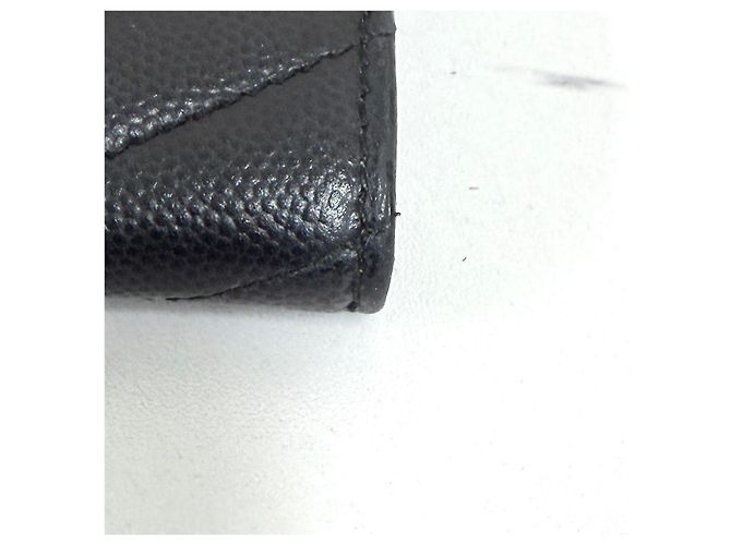 Saint Laurent Tarjetero Sobre Negro - vista 9