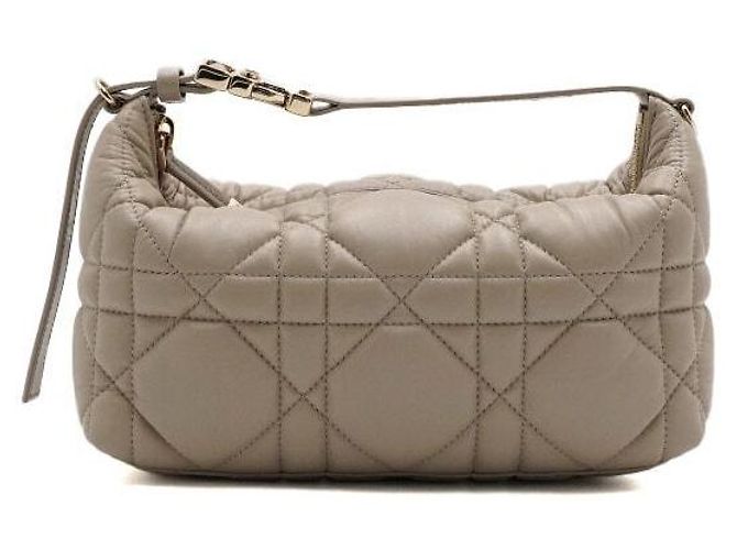 Dior Borsa Tote e Borsa a Tracolla Travel Nomad Medium Pouch Beige Marrone - vista 2