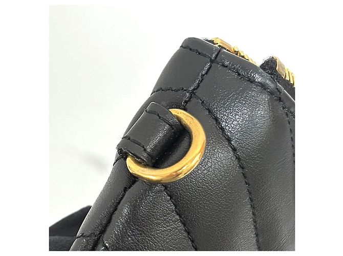 Saint Laurent Clutch Monogram Matelassé Black Nero - vista 10