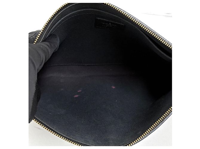Louis Vuitton Borsa a Pochette Monogram Nera Nero - vista 12