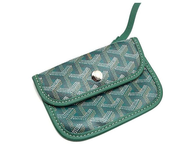 Goyard Mini Anjou Tote Bag Leder Grün - Ansicht 8