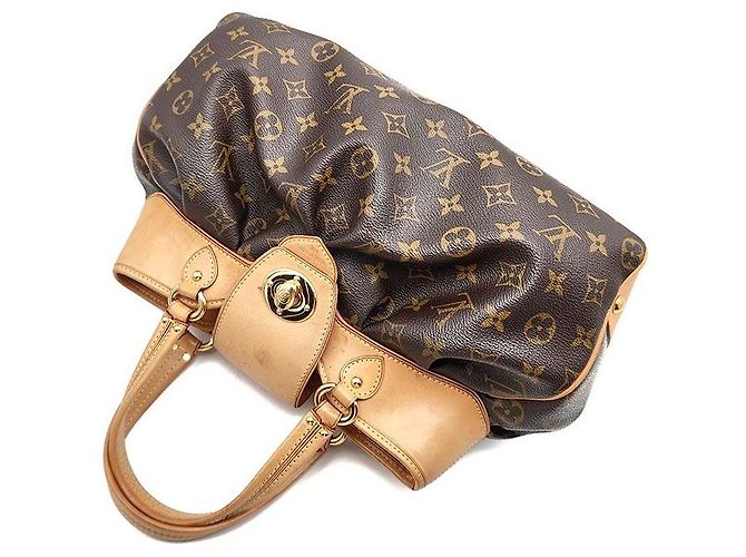 Louis Vuitton Monogram Boetie PM Borsa Tote Marrone - vista 4