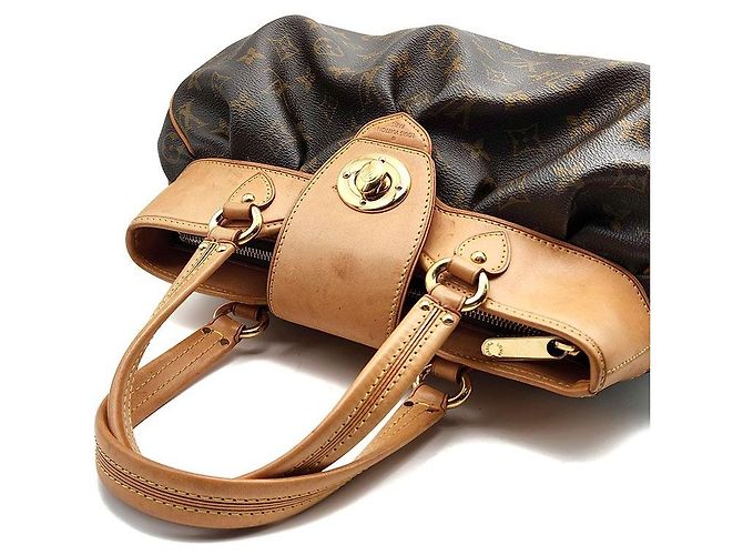 Louis Vuitton Monogram Boetie PM Borsa Tote Marrone - vista 6
