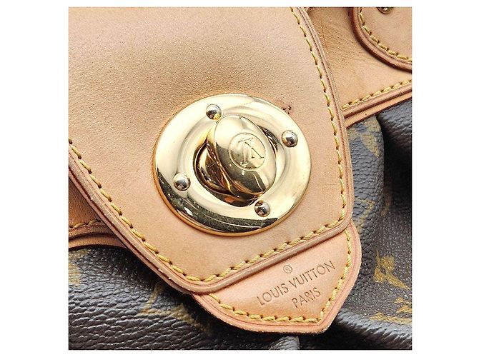 Louis Vuitton Monogram Boetie PM Borsa Tote Marrone - vista 8