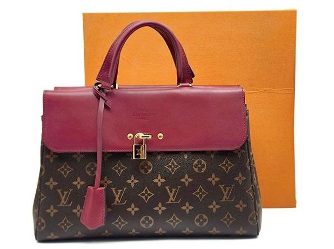 Bolso Louis Vuitton Monogram Venus Burgundy Roja - vista 9