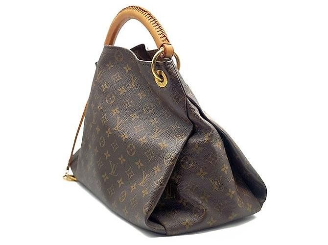 Louis Vuitton Monogram Arch MM Borsa marrone in tela - vista 2