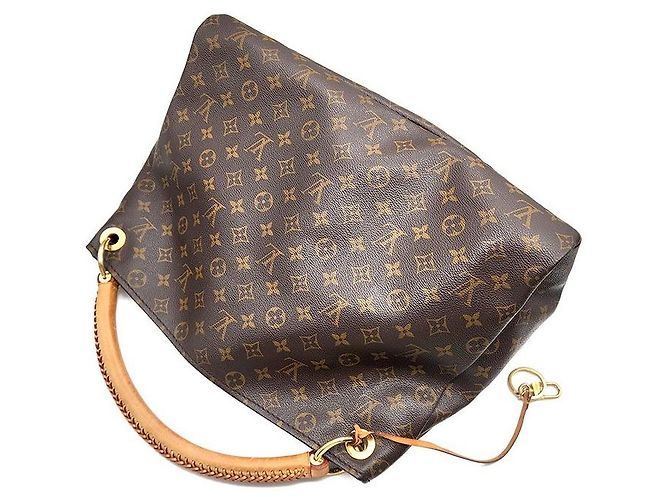 Louis Vuitton Monogram Arch MM Borsa marrone in tela - vista 4