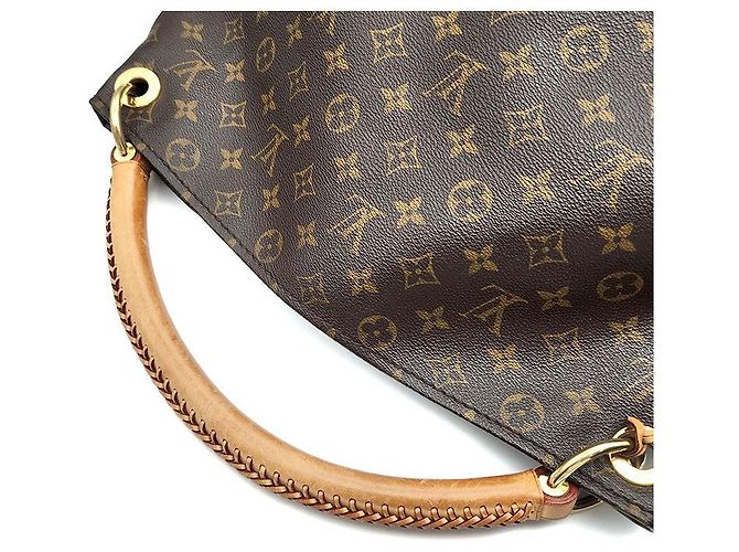 Louis Vuitton Monogram Arch MM Borsa marrone in tela - vista 5