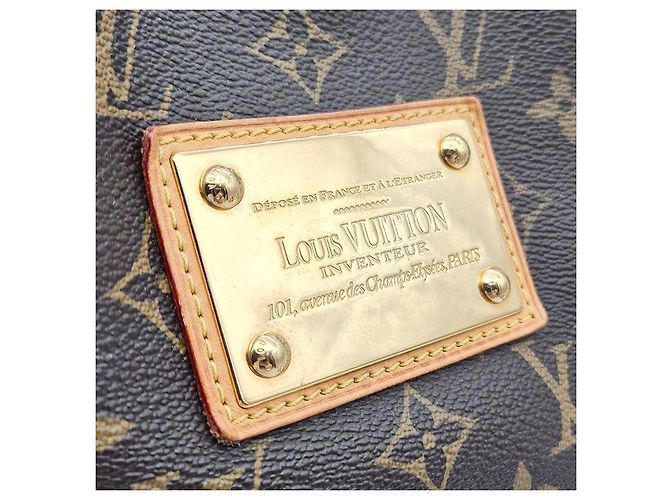 Louis Vuitton Monogram Galliera GM Borsa a mano marrone pelle - vista 8