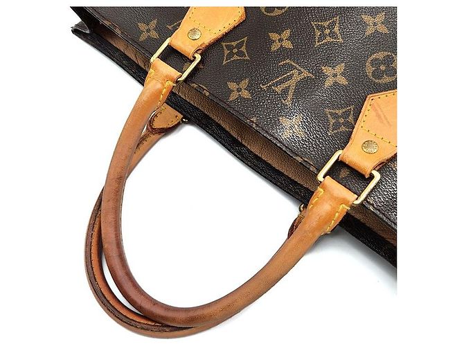 Louis Vuitton Monogram Sac Plat Bolso Marrón Castaño - vista 5