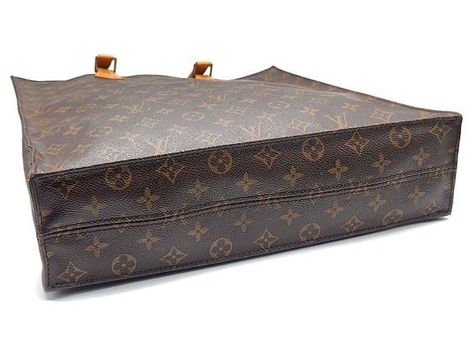 Louis Vuitton Monogram Sac Plat Bolso Marrón Castaño - vista 7