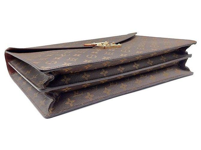 Louis Vuitton Pasta Monogram Confident Marrom - vista 7
