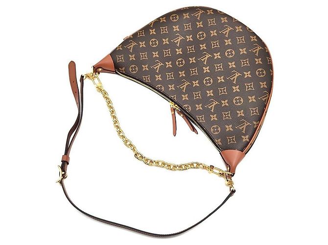 Louis Vuitton Borsa Hobo Monogram Loop Marrone - vista 4