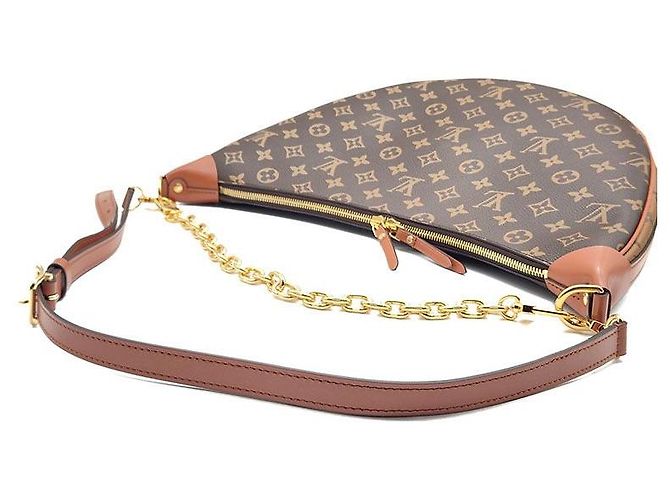 Louis Vuitton Borsa Hobo Monogram Loop Marrone - vista 5