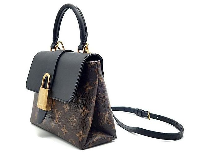Louis Vuitton Monogram Rocky BB Borsa a mano nera in tela Nero - vista 2