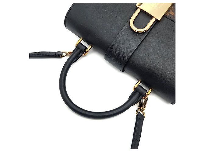 Louis Vuitton Monogram Rocky BB Borsa a mano nera in tela Nero - vista 5