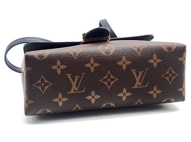 Louis Vuitton Monogram Rocky BB Borsa a mano nera in tela Nero - vista 7