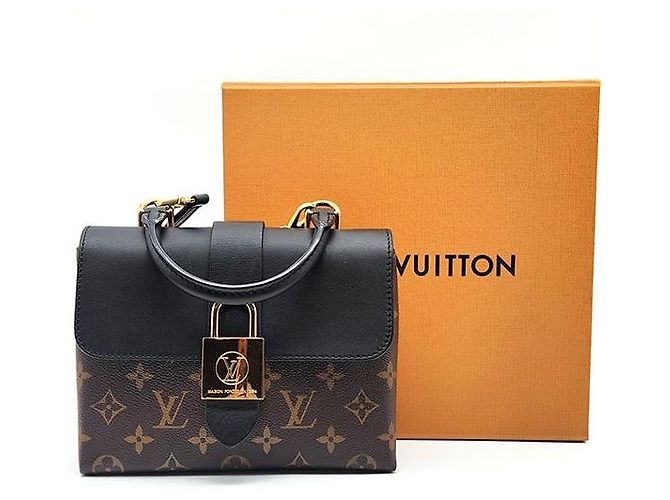 Louis Vuitton Monogram Rocky BB Borsa a mano nera in tela Nero - vista 9