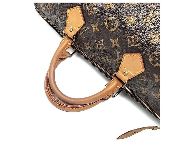 Louis Vuitton Monogram Speedy 35 Marrone - vista 5