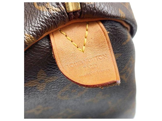 Louis Vuitton Monogram Speedy 35 Marrone - vista 8