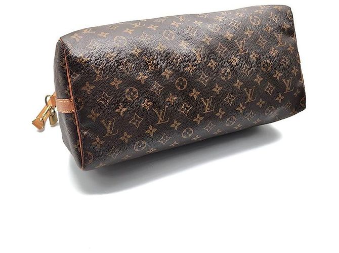 Louis Vuitton Monogram Bandoulière Speedy Marrone - vista 7