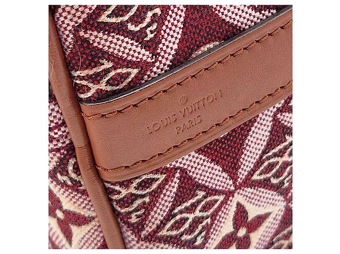 Louis Vuitton Bandoulière Speedy 25 Pelle Rosso Bordeaux - vista 8