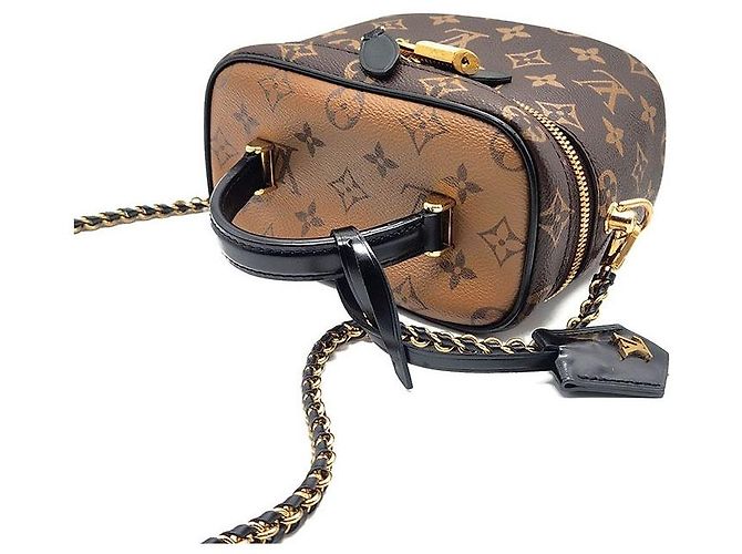 Borsa Louis Vuitton Monogram Vanity PM Marrone - vista 6