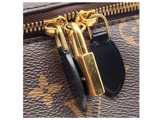 Borsa Louis Vuitton Monogram Vanity PM Marrone - vista 8