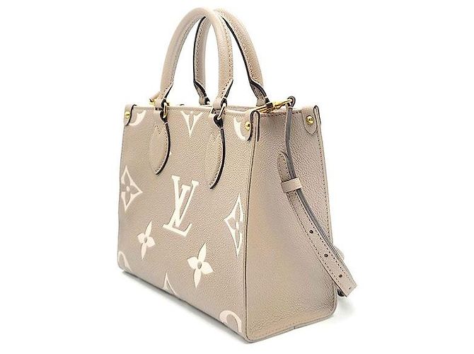 Louis Vuitton Monogram Canvas On The Go PM Marrone - vista 2