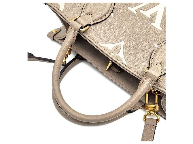 Louis Vuitton Monogram Canvas On The Go PM Marrone - vista 5