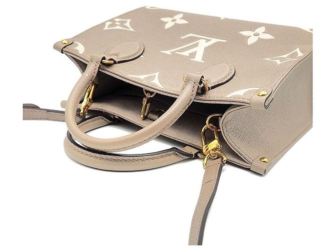 Louis Vuitton Monogram Canvas On The Go PM Marrone - vista 6